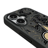 New Orleans Saints Paisley Bump Phone Case for Apple iPhone