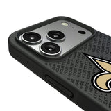 New Orleans Saints Personalized EndZone Plus Bump Phone Case for Apple iPhone