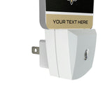 New Orleans Saints Personalized Endzone Solid Night Light 2-Pack