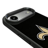 New Orleans Saints Personalized Stripe Bump Phone Case for Apple iPhone