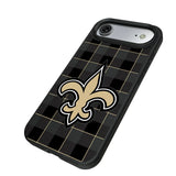 New Orleans Saints Plaid MagSafe Compatible Phone Case for Apple iPhone