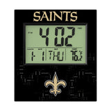 New Orleans Saints Quadtile Wall Clock