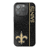 New Orleans Saints Sidebar Black Bling Phone Case for Apple iPhone