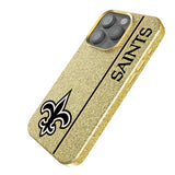 New Orleans Saints Sidebar Bling Phone Case for Apple iPhone