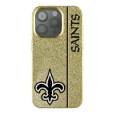 New Orleans Saints Sidebar Bling Phone Case for Apple iPhone