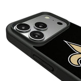 New Orleans Saints Stripe Bump Phone Case for Apple iPhone