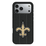 New Orleans Saints Text Backdrop Bump Phone Case