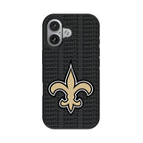 New Orleans Saints Text Backdrop Bump Phone Case for Apple iPhone