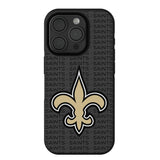 New Orleans Saints Text Backdrop Bump Phone Case for Apple iPhone