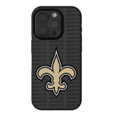New Orleans Saints Text Backdrop Bump Phone Case for Apple iPhone