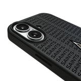 New Orleans Saints Text Backdrop MagSafe Compatible Phone Case for Apple iPhone