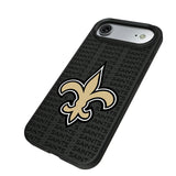 New Orleans Saints Text Backdrop MagSafe Compatible Phone Case for Apple iPhone