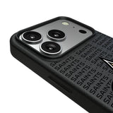 New Orleans Saints Text Backdrop MagSafe Compatible Phone Case for Apple iPhone