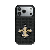 New Orleans Saints Text Backdrop MagSafe Compatible Phone Case for Apple iPhone