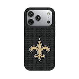 New Orleans Saints Text Backdrop MagSafe Compatible Phone Case for Apple iPhone