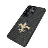New Orleans Saints Text Backdrop MagSafe Compatible Phone Case for Samsung Galaxy 26 Series