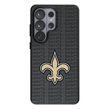 New Orleans Saints Text Backdrop MagSafe Compatible Phone Case for Samsung Galaxy