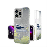 New York Giants 1960-1966 Historic Collection Linen Glitter Phone Case for Apple iPhone