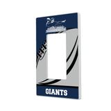 New York Giants 1960-1966 Historic Collection Passtime Hidden-Screw Light Switch Plate