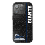 New York Giants 1960-1966 Historic Collection Sidebar Black Bling Phone Case for Apple iPhone