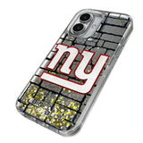 New York Giants Brick Glitter Phone Case for Apple iPhone