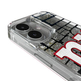 New York Giants Brick Glitter Phone Case for Apple iPhone