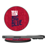 New York Giants Deco 15-Watt Wireless Charger