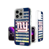 New York Giants Field Glitter Phone Case for Apple iPhone