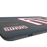 New York Giants Linen 15-Watt Wireless Charger and Mouse Pad