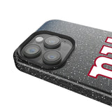 New York Giants Linen Black Bling Phone Case for Apple iPhone
