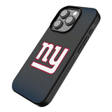 New York Giants Linen Bump Phone Case for Apple iPhone