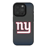 New York Giants Linen Bump Phone Case for Apple iPhone