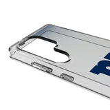 New York Giants Linen Clear Phone Case for Samsung Galaxy