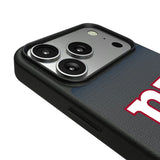 New York Giants Linen MagSafe Compatible Phone Case for Apple iPhone