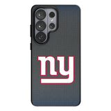 New York Giants Linen MagSafe Compatible Phone Case for Samsung Galaxy 26 Series