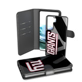 New York Giants Monocolor Tilt Wallet Phone Case for Samsung Galaxy