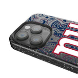 New York Giants Paisley Black Bling Phone Case for Apple iPhone