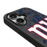 New York Giants Paisley Bump Phone Case for Apple iPhone