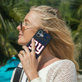 New York Giants Paisley Bump Phone Case for Apple iPhone