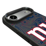 New York Giants Paisley Bump Phone Case for Apple iPhone