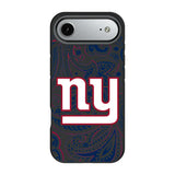 New York Giants Paisley Bump Phone Case for Apple iPhone