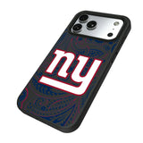 New York Giants Paisley Bump Phone Case for Apple iPhone