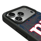 New York Giants Paisley Bump Phone Case for Apple iPhone