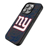 New York Giants Paisley Bump Phone Case for Apple iPhone