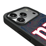 New York Giants Paisley Bump Phone Case for Apple iPhone
