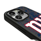 New York Giants Paisley MagSafe Compatible Phone Case for Apple iPhone