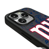 New York Giants Paisley MagSafe Compatible Phone Case for Apple iPhone