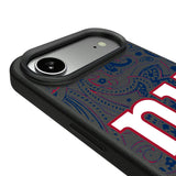 New York Giants Paisley MagSafe Compatible Phone Case for Apple iPhone