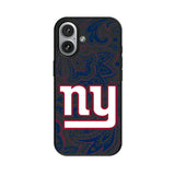New York Giants Paisley MagSafe Compatible Phone Case for Apple iPhone