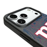 New York Giants Paisley MagSafe Compatible Phone Case for Apple iPhone